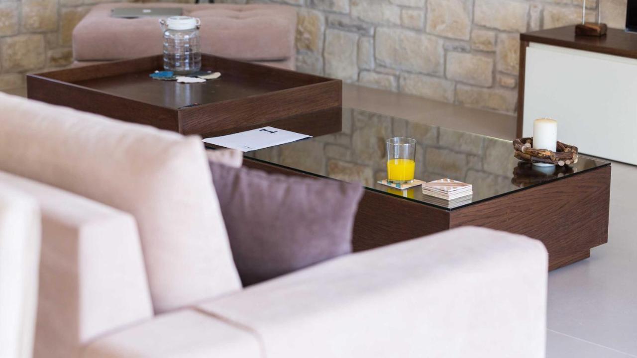 Villa Emilia I Luxury, Amazing Seaview, Next To The Town 키사모스 외부 사진