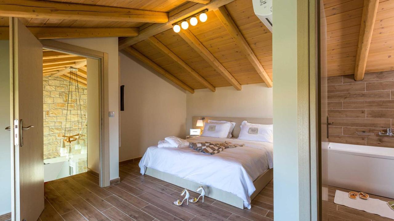 Villa Emilia I Luxury, Amazing Seaview, Next To The Town 키사모스 외부 사진